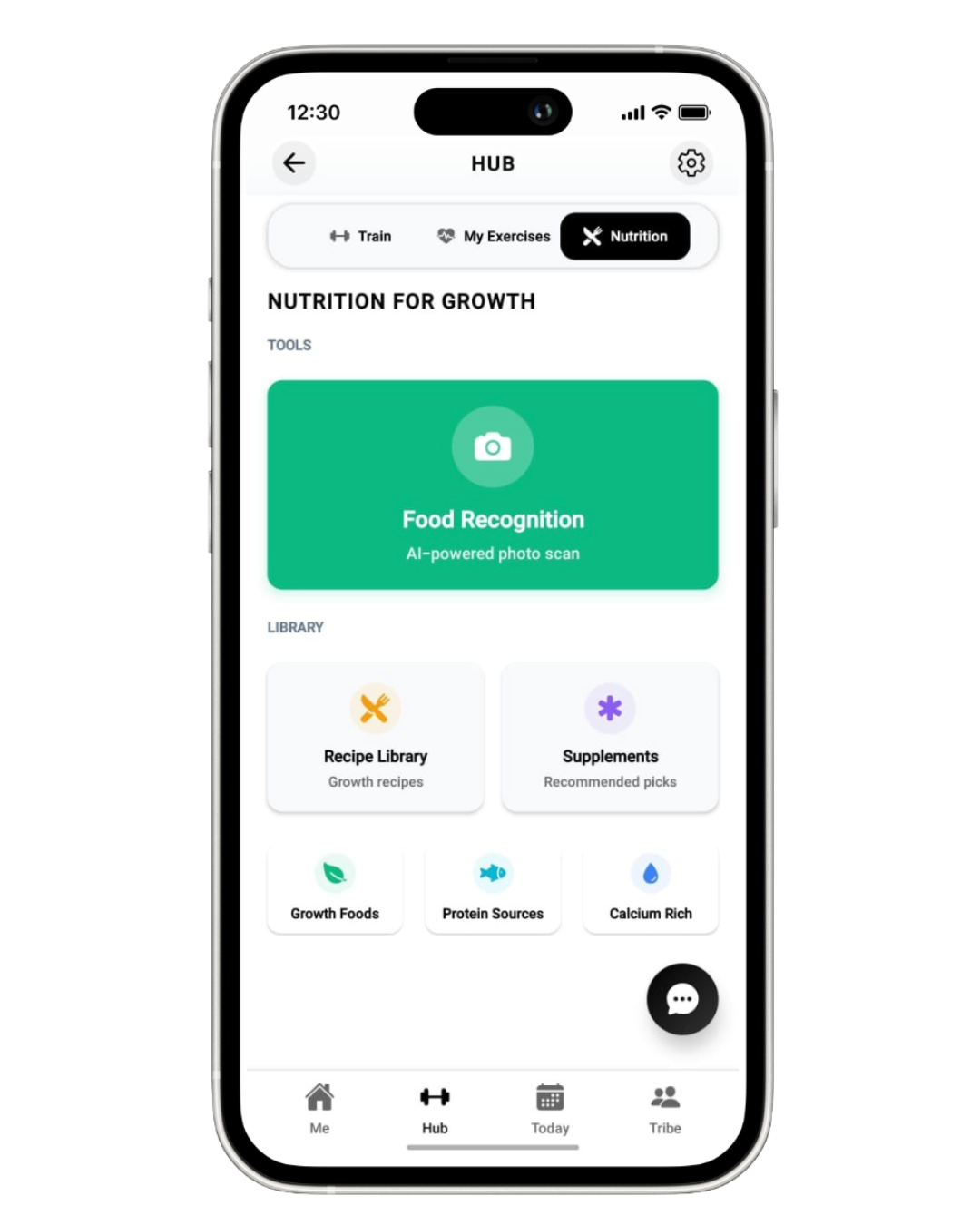 Peak Height Today Screen